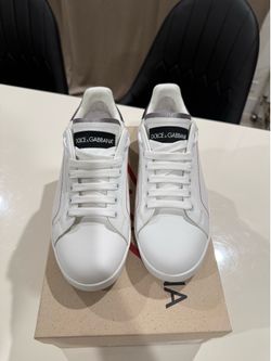 Dolce & Gabbana Portofino Leather Sneakers