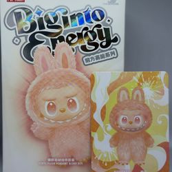 HAPPINESS Big Into Energy LABUBU The Monsters BIE Vinyl Plush Pendant