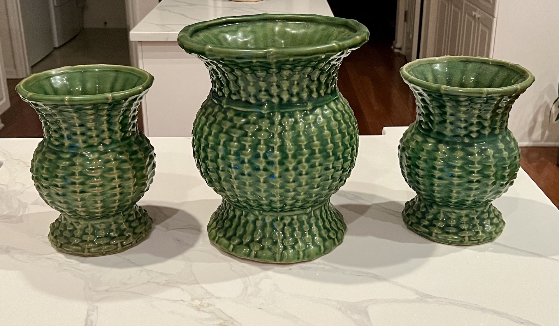 Large Ceramic Vase Set
