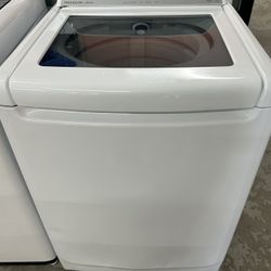 Top Load Washer With Glass Lid