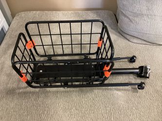BIKES REAR RACK WITH BASKET