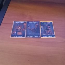 FNAF Cards From Freddy Head