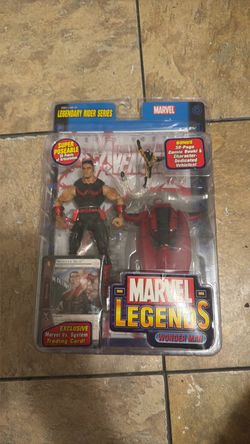 Rider Series Marvel comic + figure + card