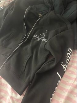 black babyphat zip up size small