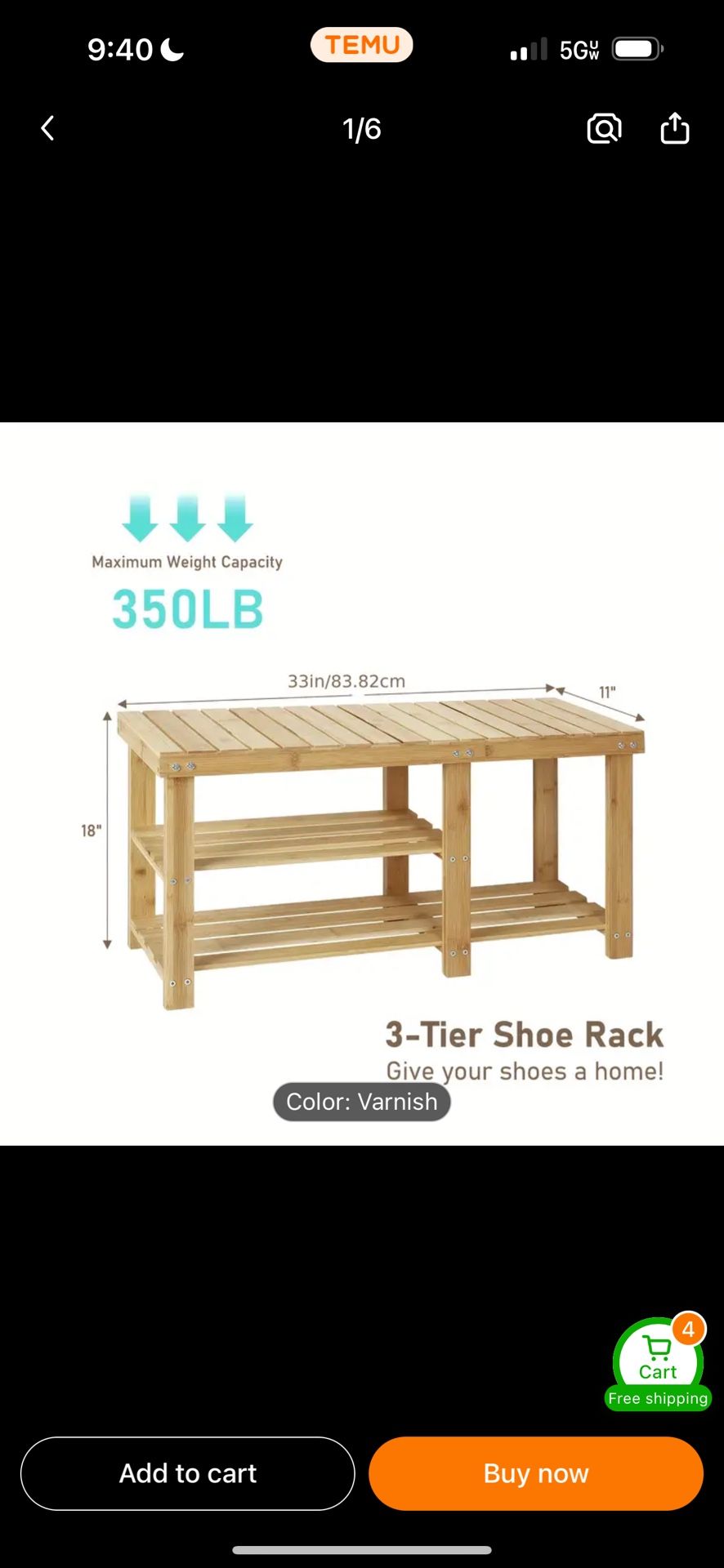 Shoe Rack