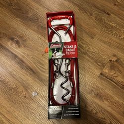 Coleman Stake and Cable Tie Out for dogs