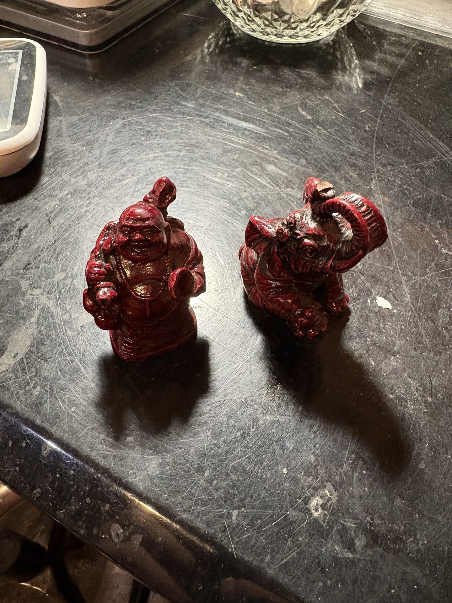 Laughing Buddha And Elephant