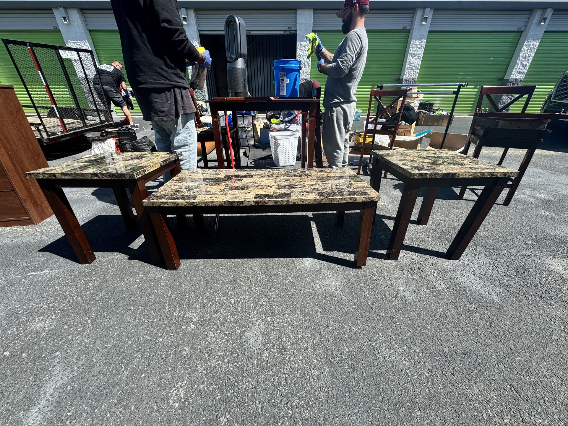 Matching End Tables And Coffee Table