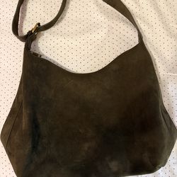 Faux Suede Tote (Old Navy)