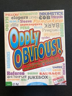 Oddly Obvious! Board game