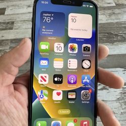 iPhone 12 Pro W/ New Tempered Glass Screen Protector And Charger!