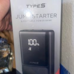 Touring Items Type S Jump Starter & Portable Power Bank