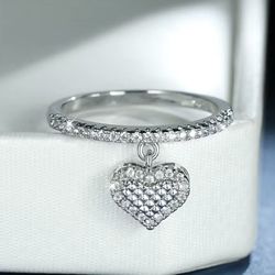 Brand New Cute Heart Promise Ring