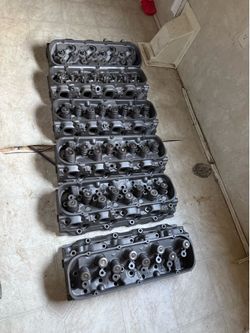 6 Chevy 454 cylinder heads