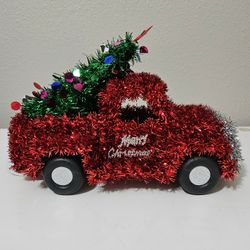 Big Red Christmas Truck