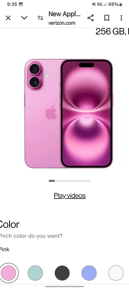 Iphone 16 Max 256g