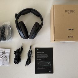 PC38X Headphones (Black)