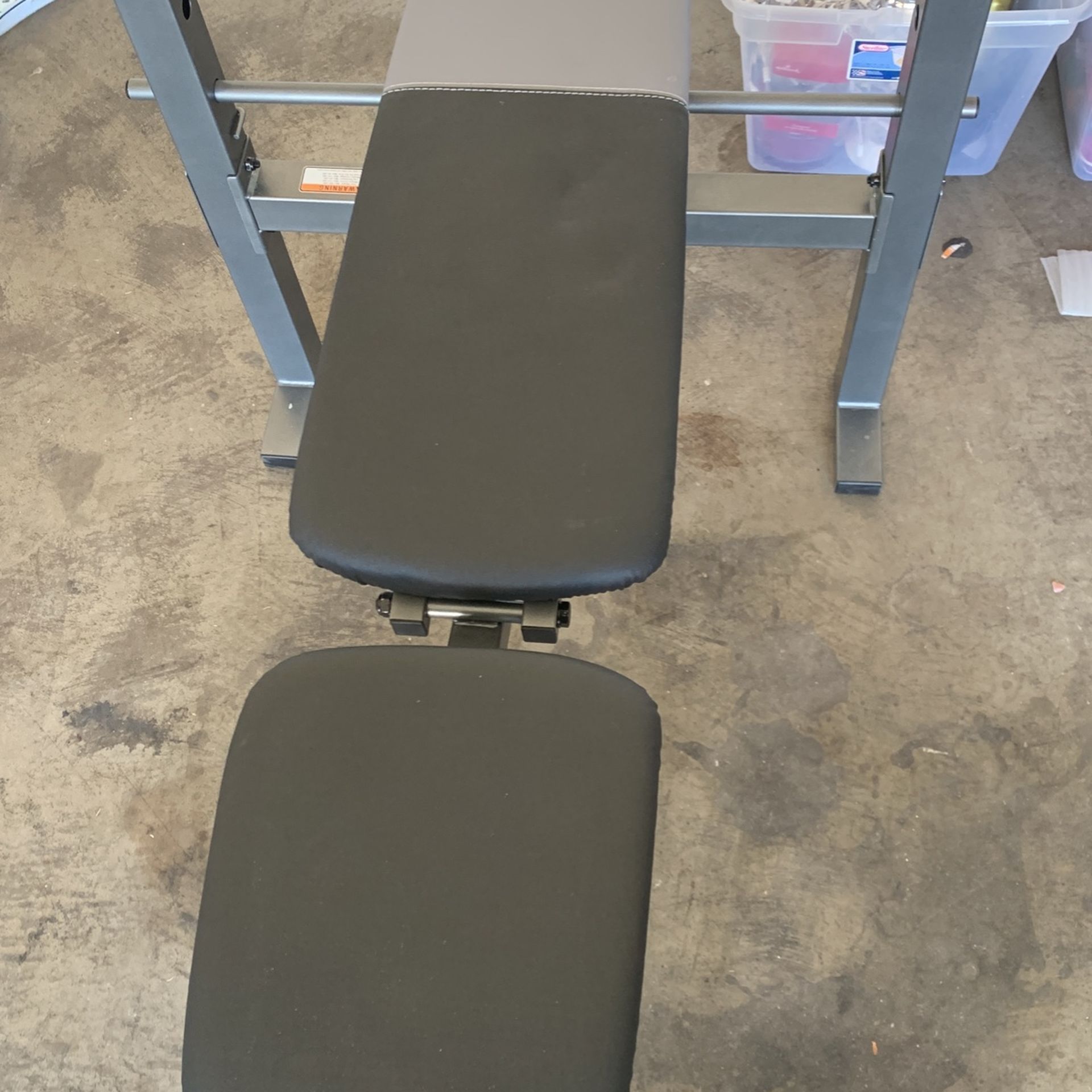 Weider Bench and Rack