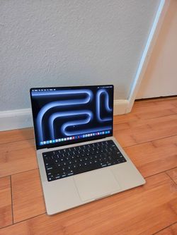 Macbook pro 14 inch M1 pro 16gb ram 1tb ssd, Adobe, ms office, logic, final cut,charger or best offers