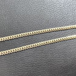 14 K Solid Gold Cuban Link