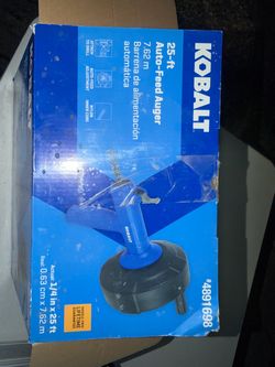 Kobalt 25-ft Auto-Feed Drain Auger
