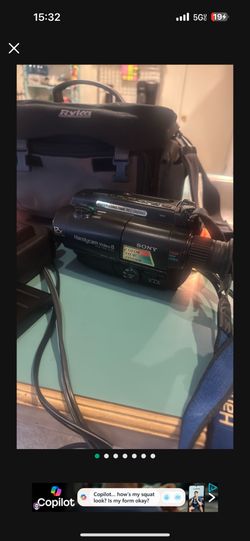 Vintage Sony Handyman Camera and Video Recorder 