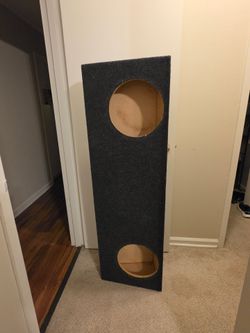 Truck sub box for 12in subs (box only)