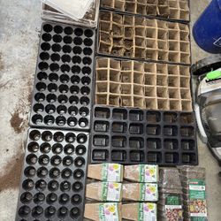 Peat Pots - Starter Kit For Seeds/gardening Plants 
