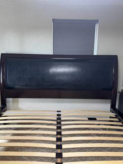 King Wood Bed Frame