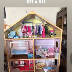 Dollhouse American Girl, Size Dolls