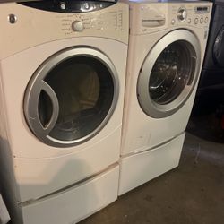 Front Load, Washer And Dryer On Better Store With Warranty