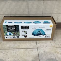 DECATHLON QUECHUA 2 SECOND EASY TENT 2 PERSON DESIGNED FOR CAMPING & BACKPACKING.