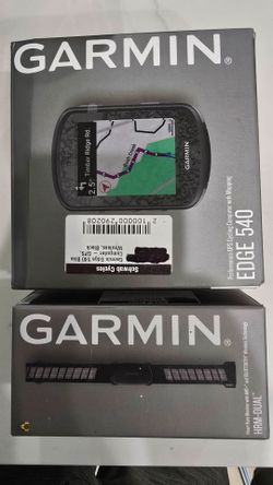 Garmin Edge 540 with HRM-Dual GPS bike computer