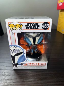 Bo-Katan Kryze w/ Helmet Star Wars Funko Pop Bobblehead #463 Mandalorian Disney