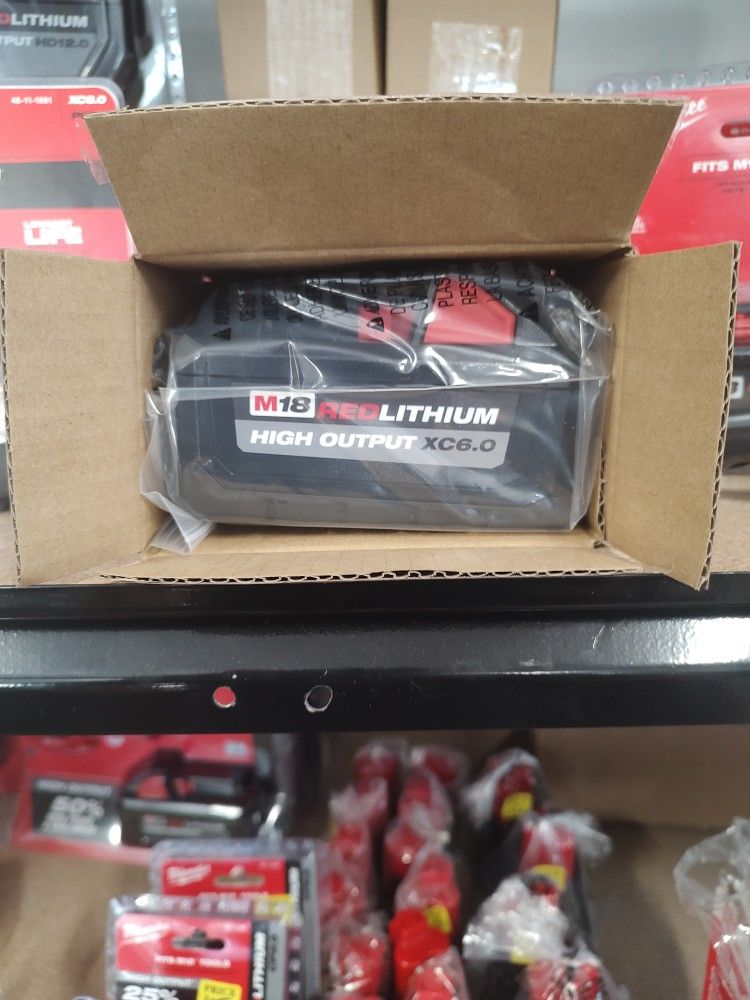 Milwaukee M18 Redlithium High Output Xc6.0 Battery