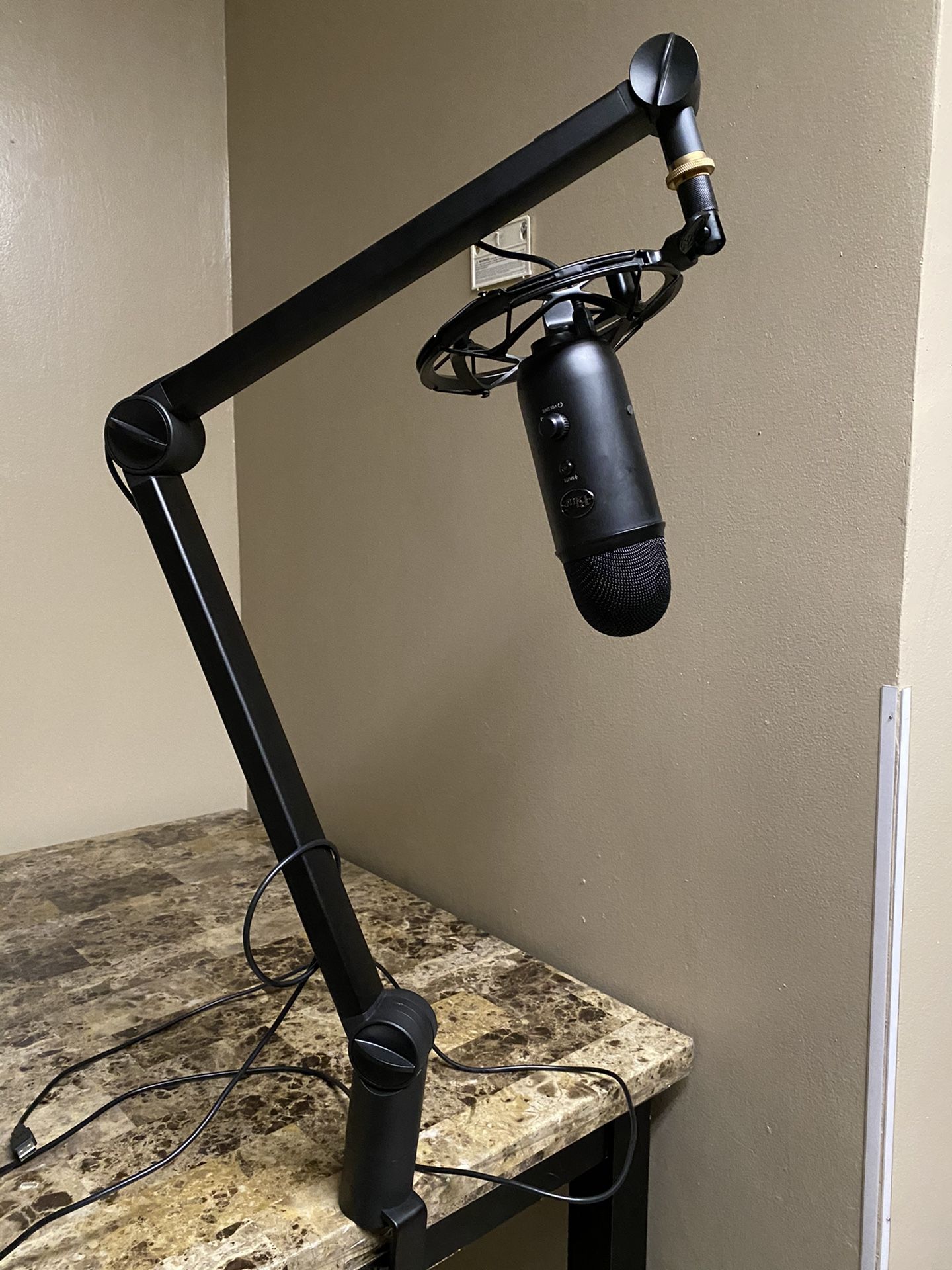 Yeti microphone - Yeticaster