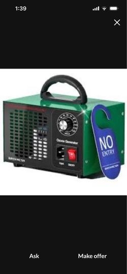 Ozone Generator/Deodorizer/Air Ionizer 45,000mg/h