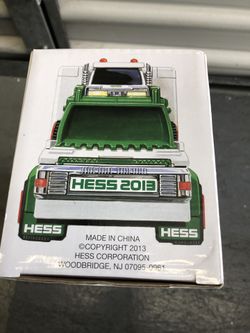 Hess Truck and tractor 2013