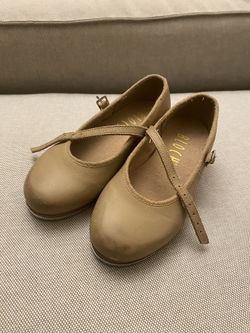 Bloch Theatricals Girls Slide Buckle Tap Shoes Size 9.5