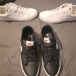 Nike Legacy Court Shoes. 2 Pair 