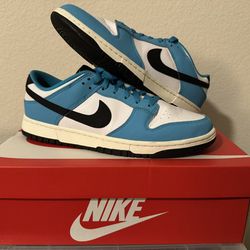 USED - Size 10.5 Nike Dunk Low Next Nature N7 Dark Turquoise
