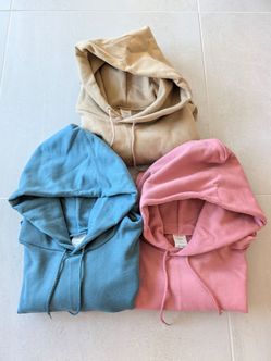 NEW Hanes Ultimate Heavyweight Fleece Hoodies, size small