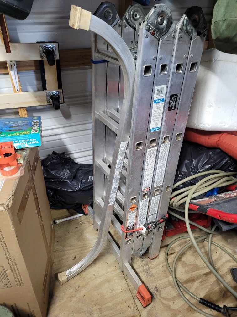 Krause Folding Extention Ladder