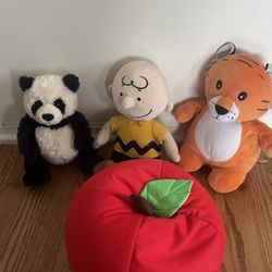 Stuff Animals and Charlie Brown