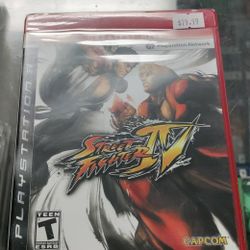Street Fighter 4 Ps3 SEALED