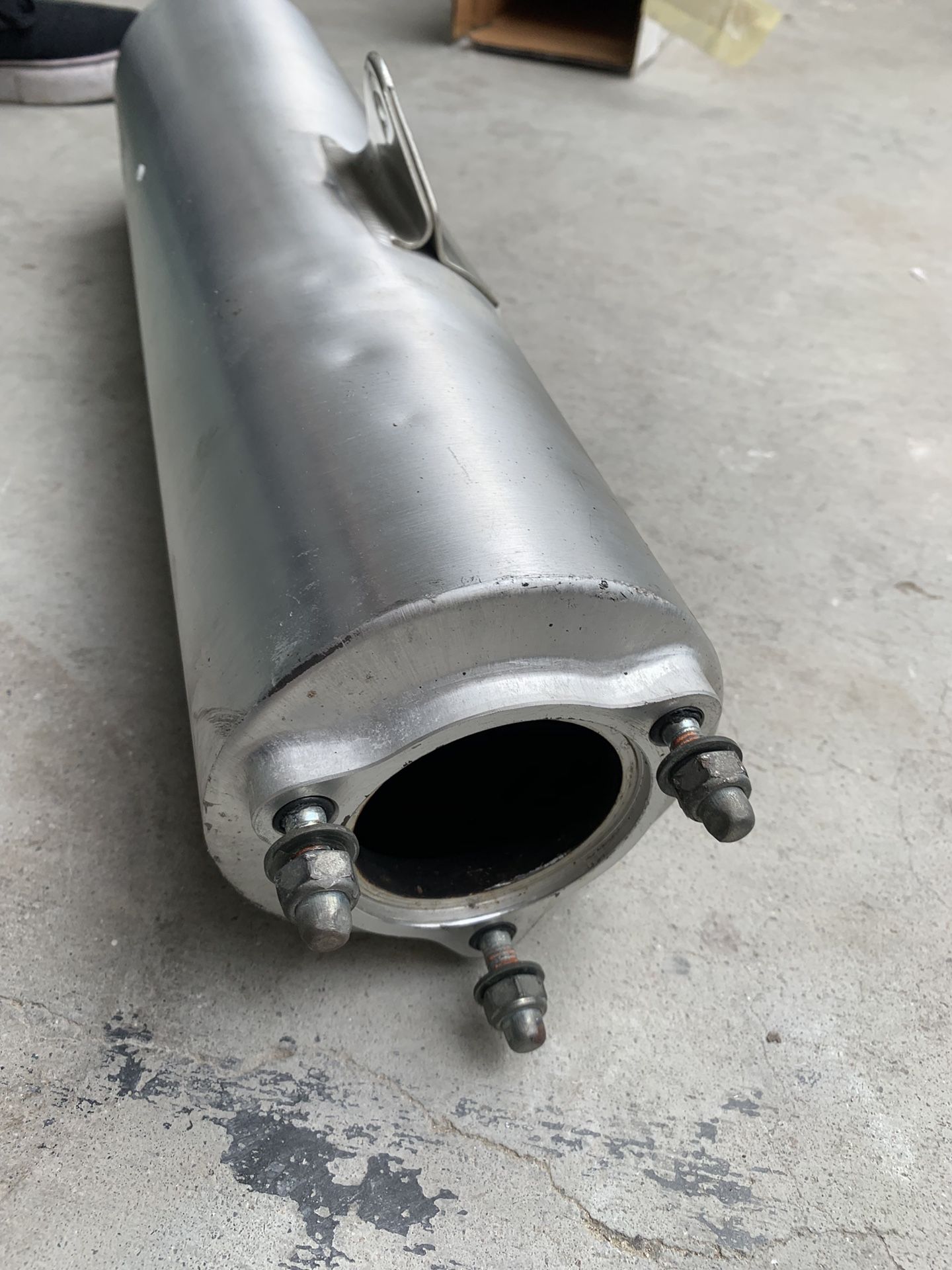 Suzuki motorcycle exhaust muffler for Sale in San Jose, CA OfferUp