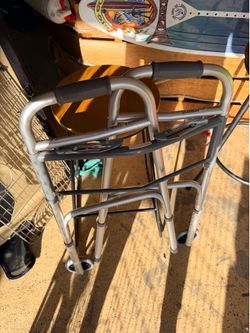 Folding Walker with Wheels – Lightweight Adjustable