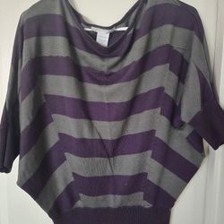 Purple & Grey Shirt