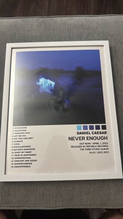 Daniel Caesar (Never Enough) Album Poster