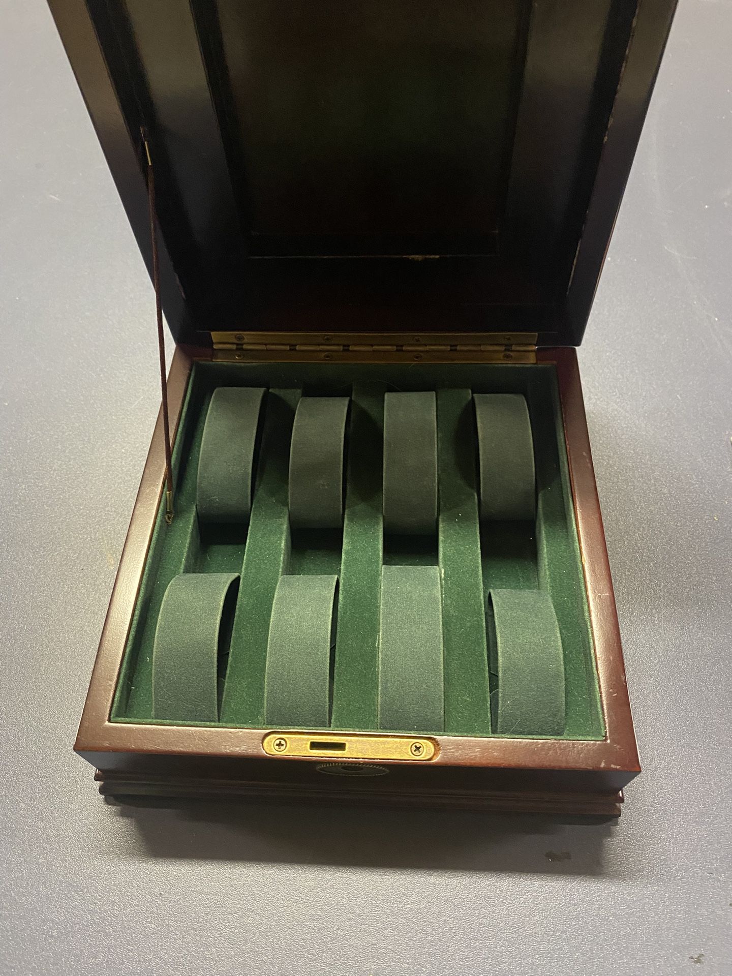 Watch Valet. Cherry Wood